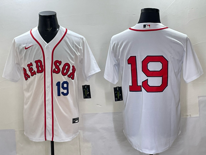Men 2025 Boston Red Sox #19 Anthony white Nike MLB Jersey style 011->boston red sox->MLB Jersey